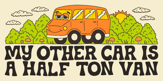 Half Ton Van Stickers