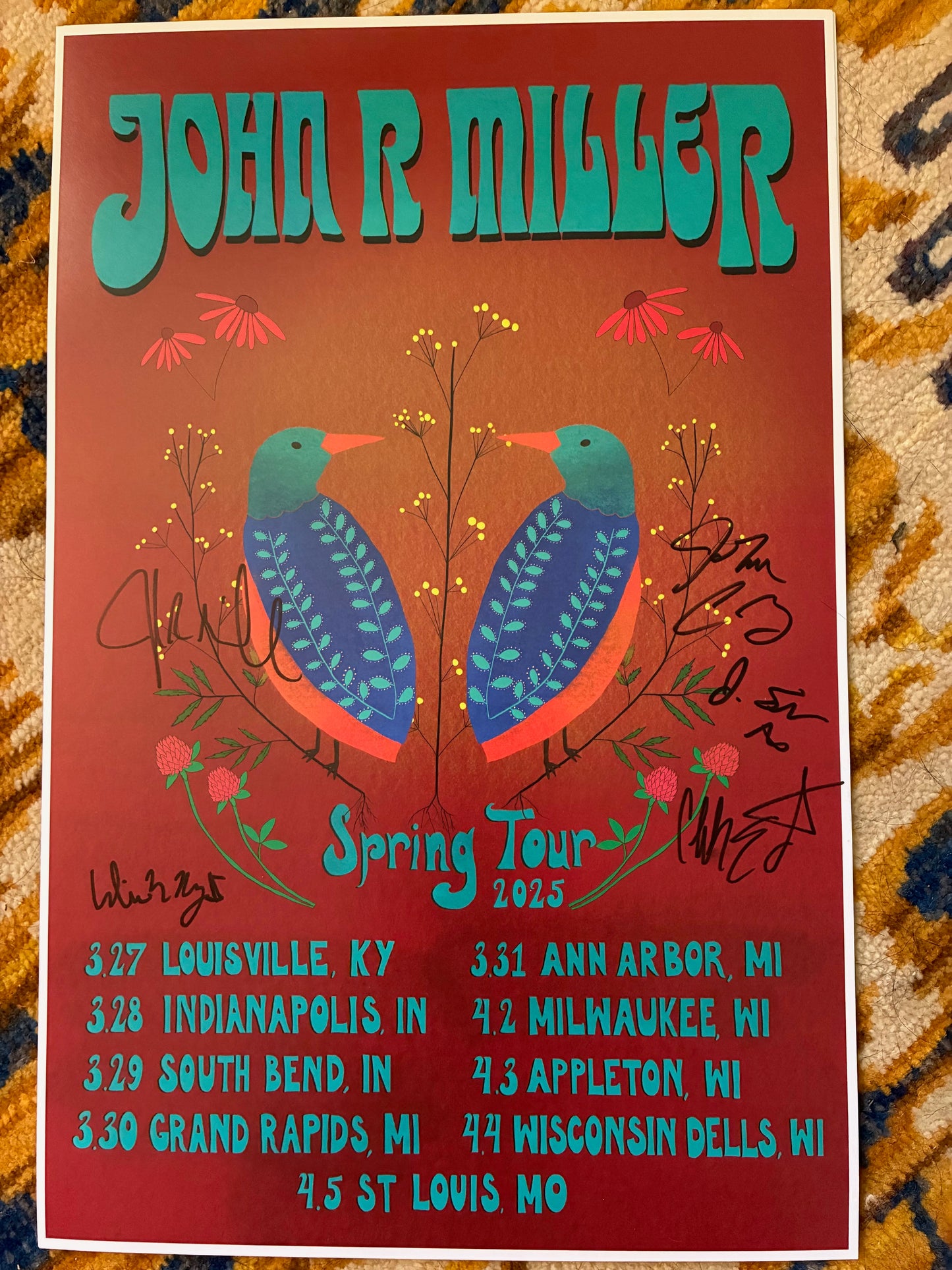 Spring 2025 Tour Poster (signed)