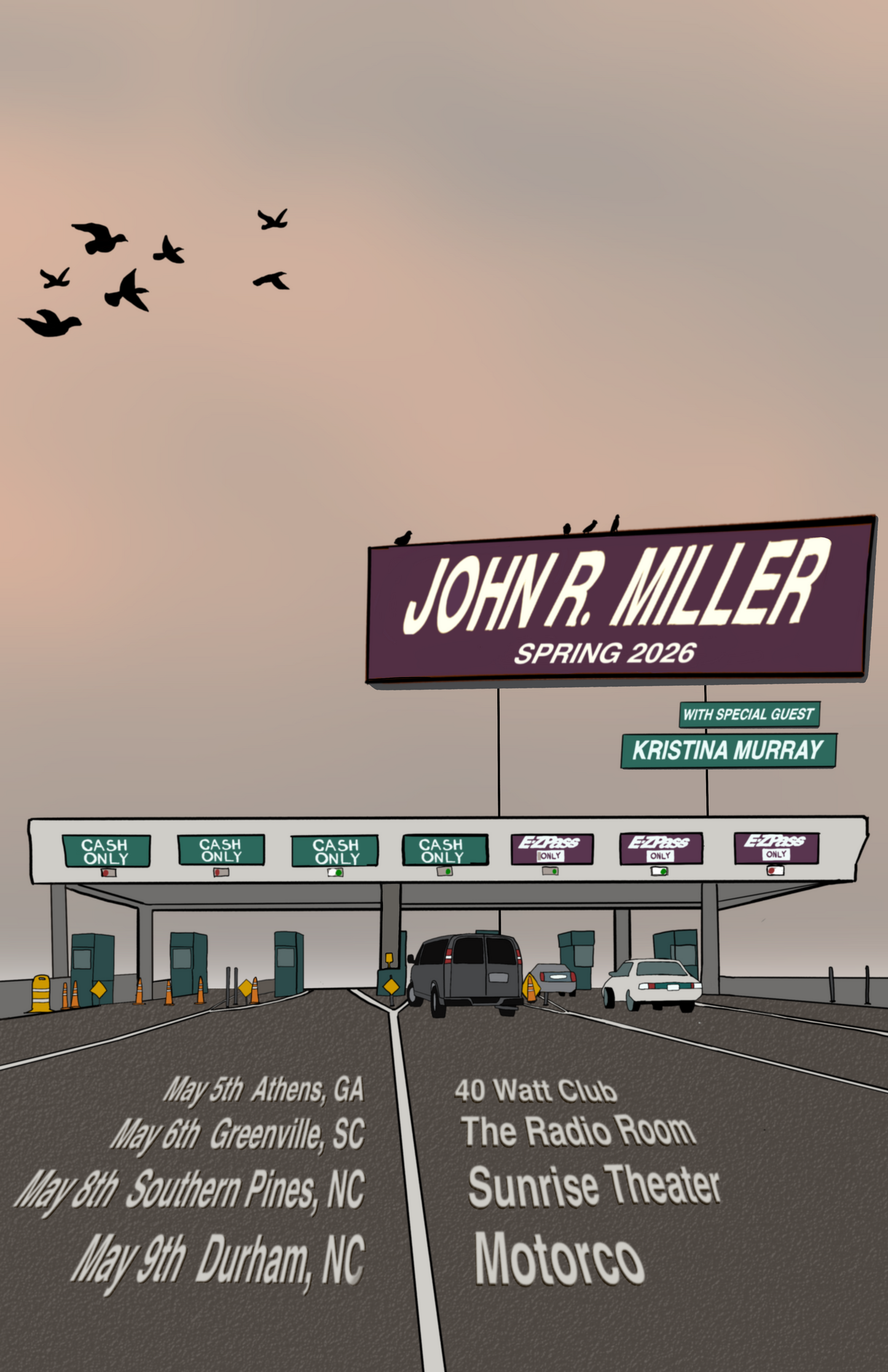 May 2026 Tollbooth Poster (signed)