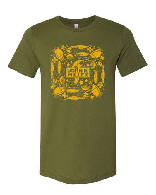 Green Pie & Fish Tee Shirt