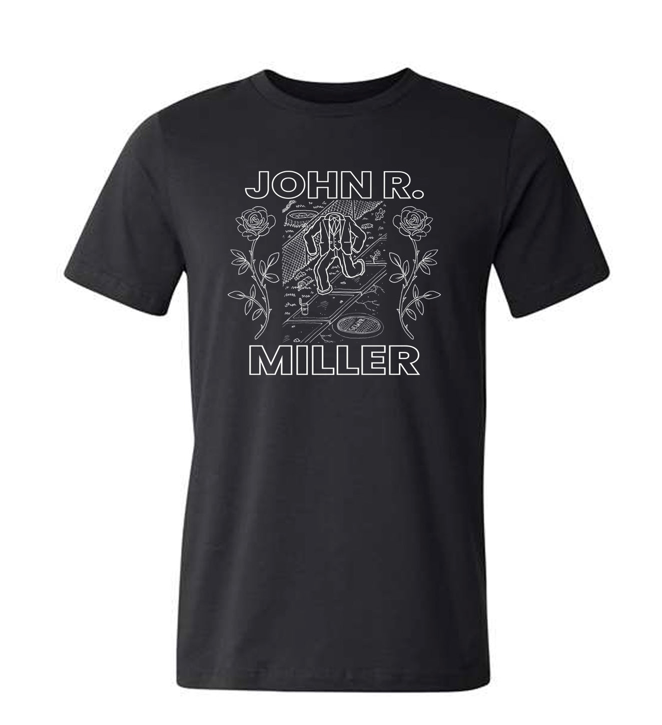Black "Walking, Talking Suit" Tee Shirt