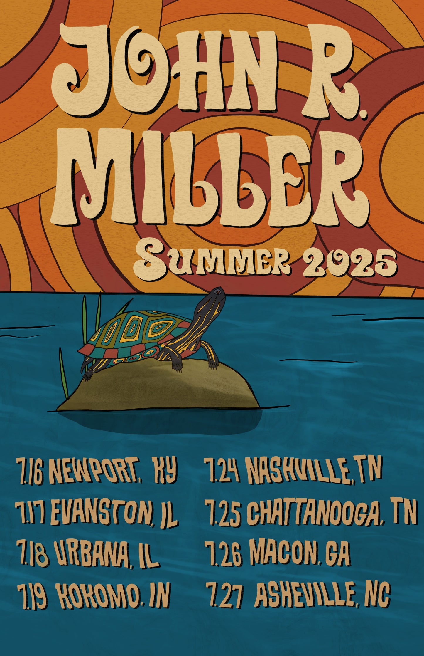 Past Tour Poster Bundle (4 Posters 2024-2025)